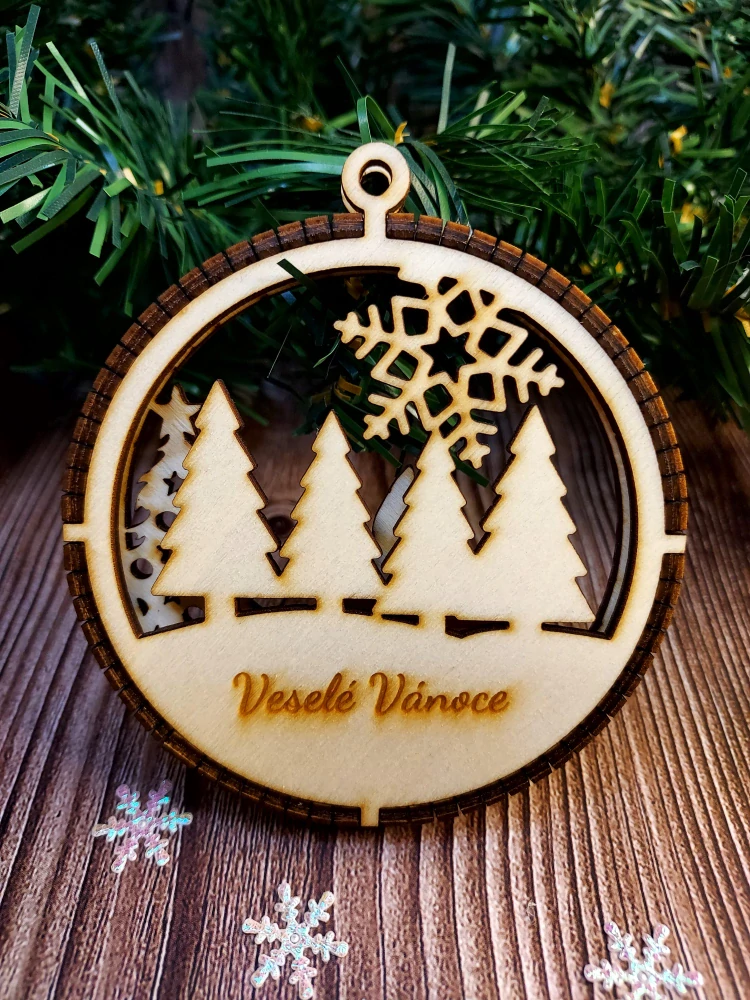 3D baňka se zajíčkem