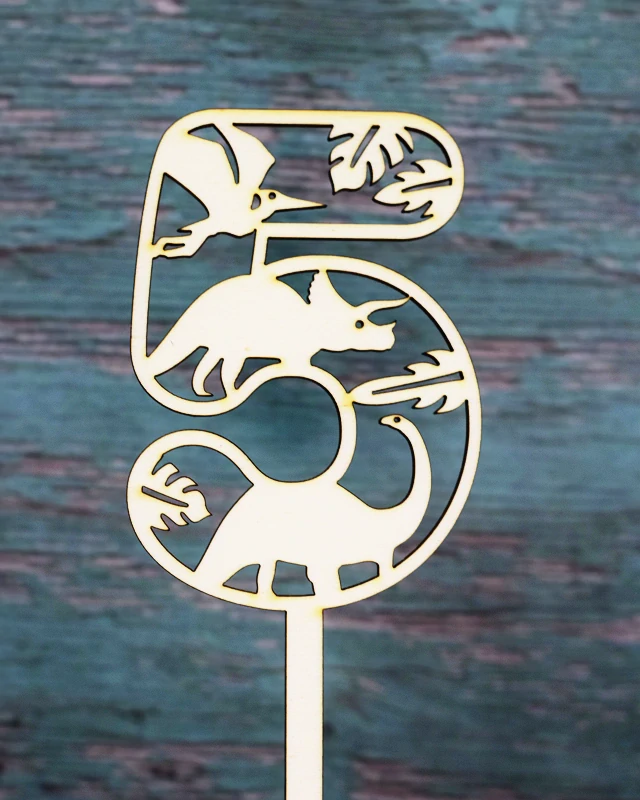 Zápich s dinosaurem