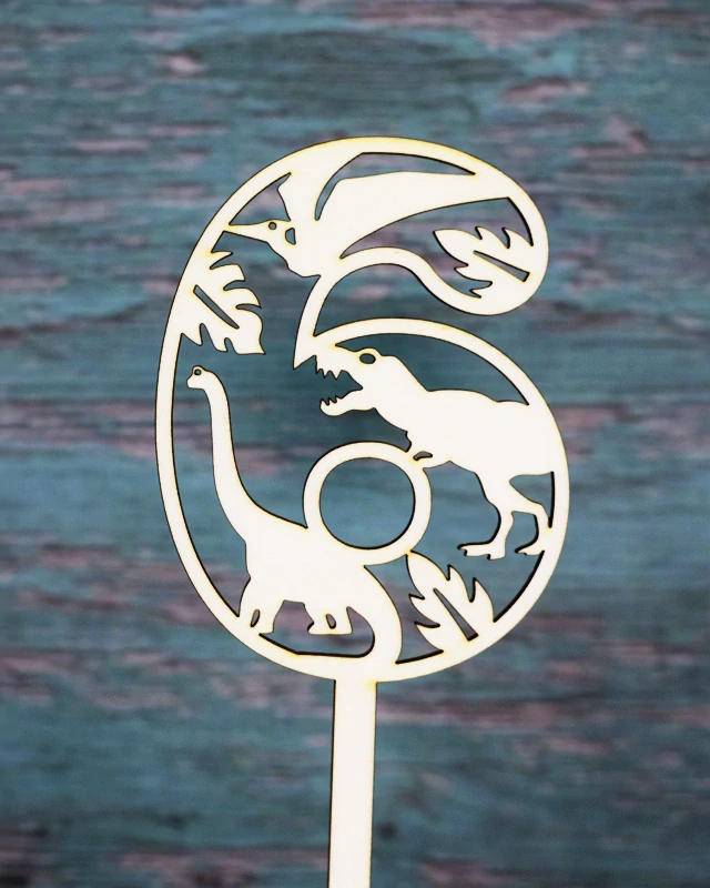 Zápich s dinosaurem