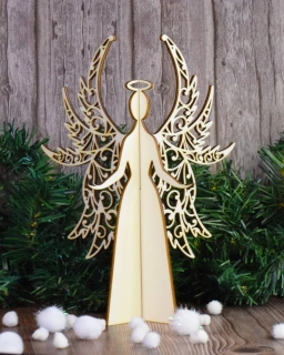 Vánoční dekorace Anděl střední