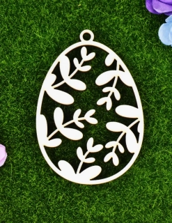 Velikonoční vajíčko s větvičkami