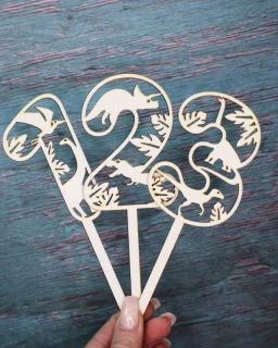 Zápich s dinosaurem