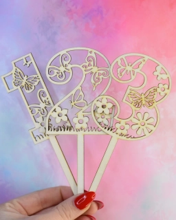 Zápich s motýlkama